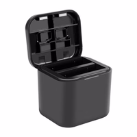 Laadija + memory card ümbris PULUZ jaoks Insta360 Ace / Ace Pro / Ace Pro 2