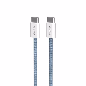 Puro Fabrik 60W USB-C - USB-C Kaabel 1.5m - sinine