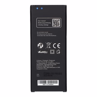 Aku jaoks Samsung Galaxy Note 4 N910 3400 mAh Sinine Star Premium