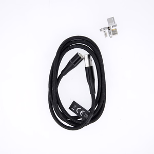 Maxlife MXUC-03 magnetic cable USB - Lightning + USB-C + microUSB 1,0 m 3A must nylon