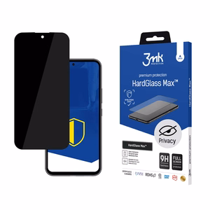 9H 3mk HardGlass Max Privaatsus™ privaatsus klaas jaoks Samsung Galaxy A55 5G