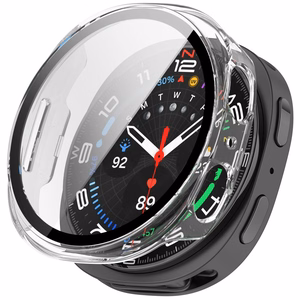 Tech-Protect Defense 2-Pack ümbris mudelile Samsung Galaxy Watch 40mm – läbipaistev ja mattmust