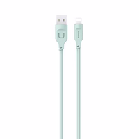 USAMS Kaabel lightning 2,4A 1,2m Fast Charging Lithe Series roheline SJ565USB04 (US-SJ565)