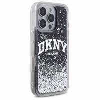 DKNY DKHCP16LLBNAEK iPhone 16 Pro 6.3" must/must hardcase Liquid Glitter Arch Logo