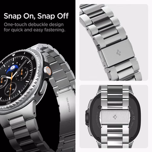 SPIGEN MODERN FIT rihm GALAXY WATCH 8 / CLASSIC (40 / 44 / 46 MM) hõbedane