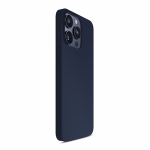 3mk Silicone Ümbris jaoks iPhone 16 Pro - Tumesinine