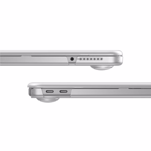 AmazingThing Titan kõva ümbris MacBook Neo 13" jaoks - läbipaistev