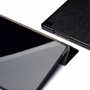 Чехол Reach Smart кожаный Lenovo Tab P12 12.7 TB370 чёрный