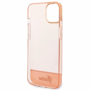 Guess GUHCP14MHGCOP iPhone 14 Plus 6.7" розовый/розовый жёсткий чехол Translucent