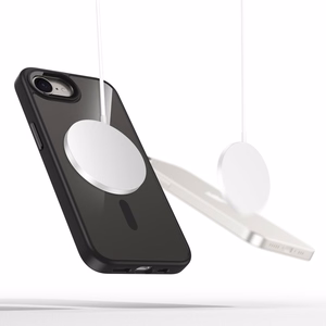 Tech-Protect MagMat MagSafe iPhone 16e Ümbris - must-läbipaistev