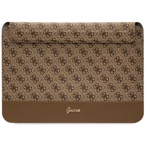 Guess 4G Stripe Metal Logo ümbris jaoks a 14" laptop - brown