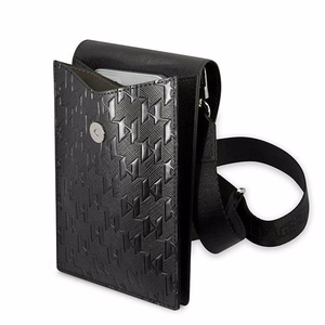 Karl Lagerfeld käekott KLWBSAMSMK must Monogram Plate