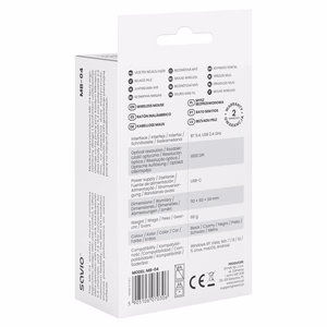 Savio MB-04 hiir universaalne Bluetooth IR LED 1600 DPI