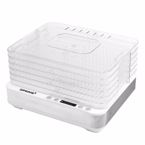Prime3 SFD51 toidukuivati läbipaistev, valge 420 W