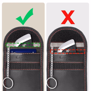 Tech-Protect KLR100 RFID Ümbris - Must and Punane