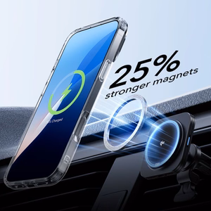 ESR Classic Hybrid Kickstand Halolock MagSafe Ümbris Set + Karastatud klaas jaoks iPhone 16 - Clear