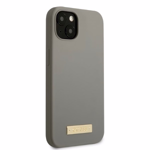 Guess GUHMP13MSPLG iPhone 13 6.1" hall/hall hard ümbris Silicone Logo Plate MagSafe