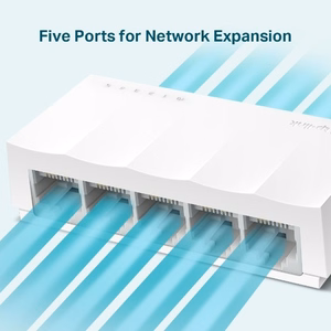 TP-Link LS1005 võrgulüliti mittehallatav Fast Ethernet (10/100) valge