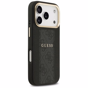 GUESS ümbris jaoks IPHONE 17 Pro compatible with MagSafe GUHMP17LPG4SEMCK (PU W/ 4G Stripe) must