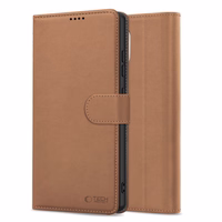 Tech-Protect Wallet Ümbris jaoks iPhone 16e - Brown