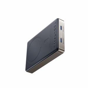 Joyroom JR-PBM08 Pro 22,5 W 10000 mAh akupank juhtmevaba laadimise ja 2 x USB-C-pordiga – titaan