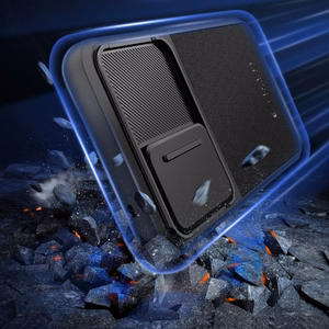Tech-Protect Velar Cam+ Ümbris jaoks Samsung Galaxy A55 5G - must