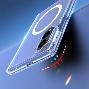 MagSafe'iga ühilduv DUX DUCIS CLIN MAG ümbris SAMSUNG Z Fold 8 Wide, läbipaistev
