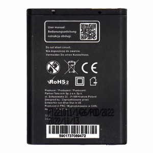 Battery for Nokia 6020 / 5200 / 5300 / 3220 / 5140 1000 mAh Blue Star Premium