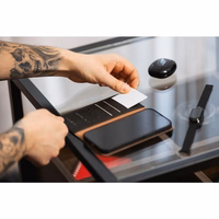 FORCELL F-PROTECT RFID Blocker Kaaned Ümbris jaoks SAMSUNG S23 FE must