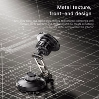 Magnetic car phone hoidja Forcell F-Grip IronSecure windshield / dashboard must