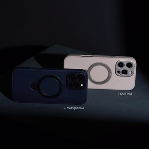 Moshi Kameleon MagSafe ümbris seadmele iPhone 16 Pro Max, tugijala funktsiooniga, Shell Pink värvitoonis