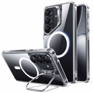 ESR Classic Hybrid Kickstand MagSafe ümbris Samsung Galaxy S26 jaoks - Läbipaistev