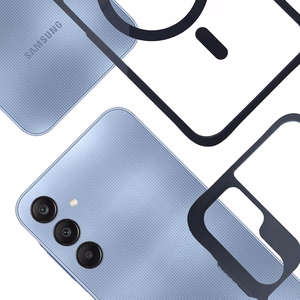 3mk Satin Armor MagCase jaoks Samsung Galaxy A25 5G - läbipaistev