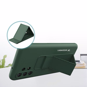 Wozinsky Kickstand Case силиконовый чехол с подставкой Xiaomi Redmi Note 11 Pro красный