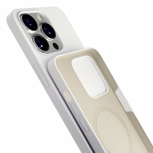 3mk Hardy Silicone MagCase для iPhone 14 Pro Max - белый