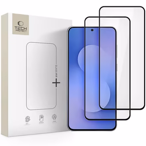 Karastatud klaas Tech-Protect Glass Fit+ 2-Pack Samsung S731 S25 FE must