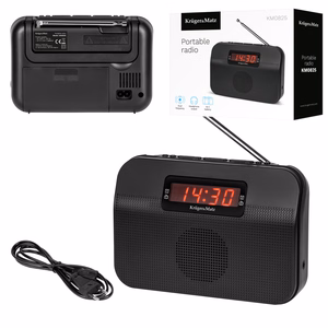 Kruger&Matz KM0825 kaasaskantav analoograadio