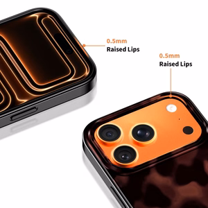 Tech-Protect Lamano MagSafe Ümbris jaoks iPhone 17 Pro Max - must and punane