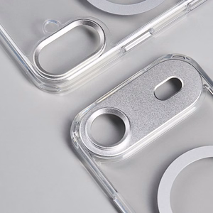 Moshi iGlaze MagSafe ümbris seadmele iPhone 17, Luna Silver värvitoonis
