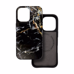 Ümbris jaoks iPhone 16 Forcell F-Protect Mirage compatible with Magsafe Military Drop-Test must marble