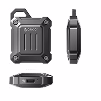 Orico XAM2 M.2 2230 USB-C 3.2 taktikaline tugevdatud kettapesa - must