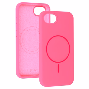 Magsafe Slim Silicone jaoks Iphone 16e roosa