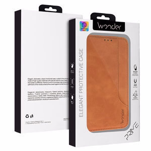 Wonder Prime ümbris Xiaomi 17 Pro Max pruunile värvile