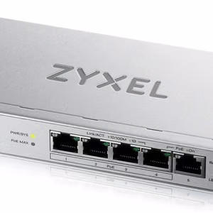 Zyxel GS1200-5HP v3 – hallatav L2, Gigabit Ethernet, võrgulüliti, PoE, hall