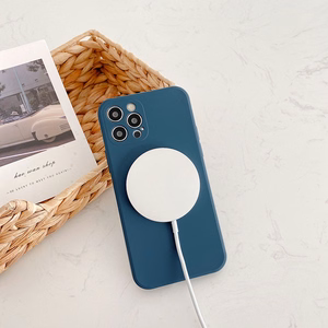 TEL PROTECT MagSilicone Ümbris jaoks Iphone 13 Pro Tumesinine