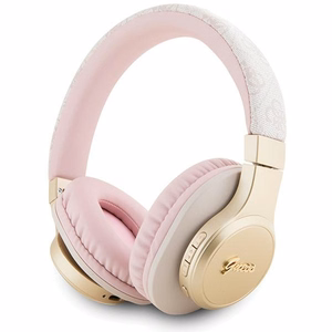 Guess Bluetooth on-ear headphones GUBH604GEMP roosa/roosa 4G Script