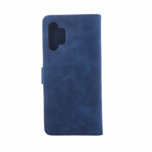 Smart Velvet ümbris jaoks Samsung Galaxy A23 5G tumesinine