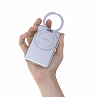 Dudao K28 10000mAh PD 22.5W MagSafe Powerbank metallist korpuse ja rõngaga - Hall