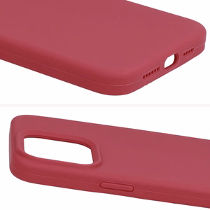 Silicone Lite Ümbris jaoks Iphone 16e burgundia
