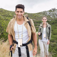 Tech-Protect FlexAir Chain MagSafe iPhone 16e Ümbris - Must/Beige